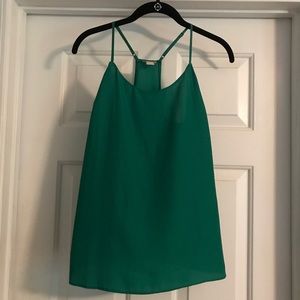 J Crew Factory Green Cami